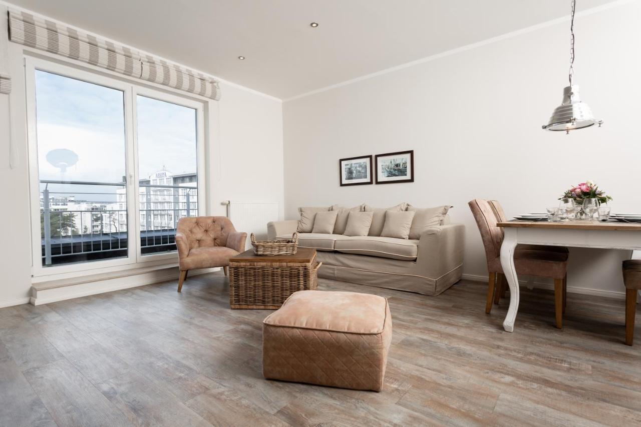 Strandnahe Fewos Mit Meerblick Und Dachterrasse, Residenz Bel Vital - Kategorie E Binz Extérieur photo
