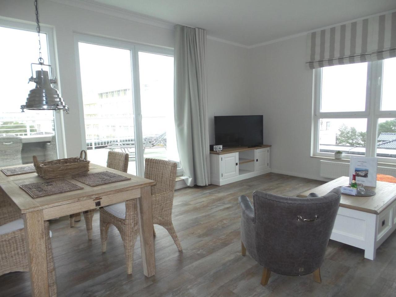 Strandnahe Fewos Mit Meerblick Und Dachterrasse, Residenz Bel Vital - Kategorie E Binz Extérieur photo