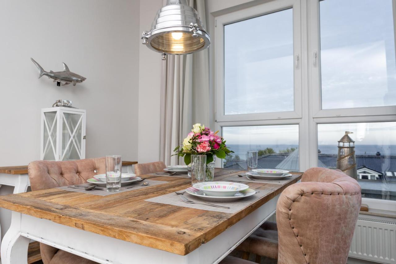 Strandnahe Fewos Mit Meerblick Und Dachterrasse, Residenz Bel Vital - Kategorie E Binz Chambre photo